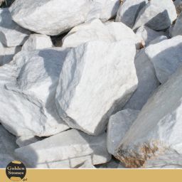 Bryły śnieżnobiałe Stones Thassos (1 tona)