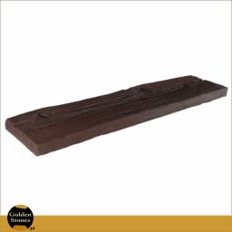 Decha ciemna, brązowa, format 98 x 26 x 5,5 cm
