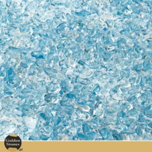 Drobinki Szklane Błękitne worek 5kg