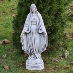 Figurka ogrodowa, betonowa MARYJA- F8