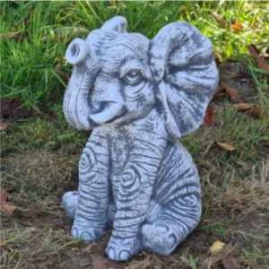 Figurka ogrodowa, betonowa SŁOŃ- Z21