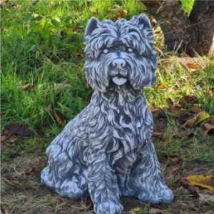 Figurka ogrodowa, betonowa PIES- Z25