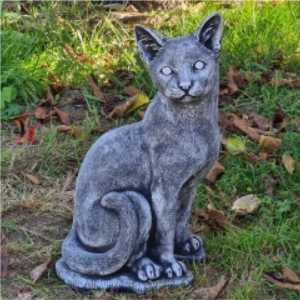 Figurka ogrodowa, betonowa KOT- Z60