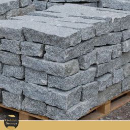 1 szt. Kamień Granitowy Murowy Szary 10x20x40cm