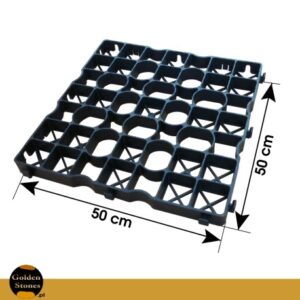 Kratka ogrodowa trawnikowa parkingowa 50x50x4cm