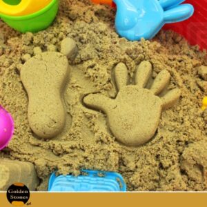 Piasek PŁUKANY workowany do piaskownicy z atestem -opakowanie 20kg