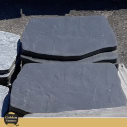 Schodek Stopień Płytka Tarasowa, gresowa, czarna