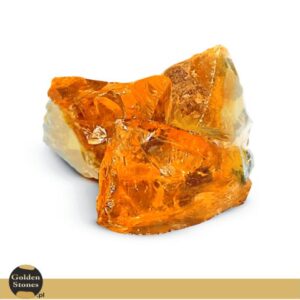 Bryły szklane szkło bursztynowe 70-120mm